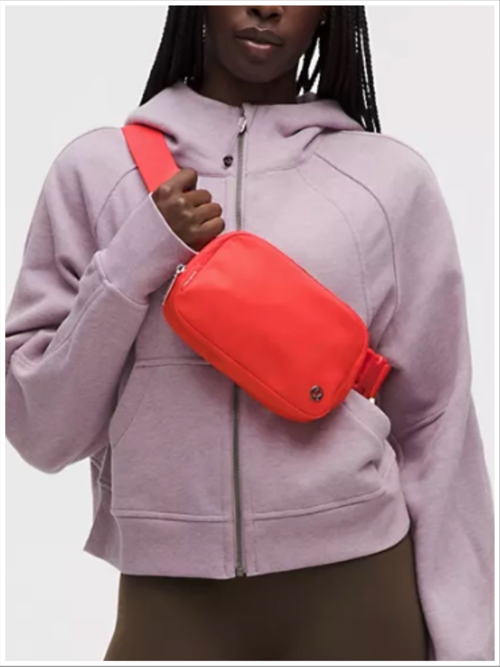 Lululemon Everywhere Belt Bag in Cherry Mist NWT